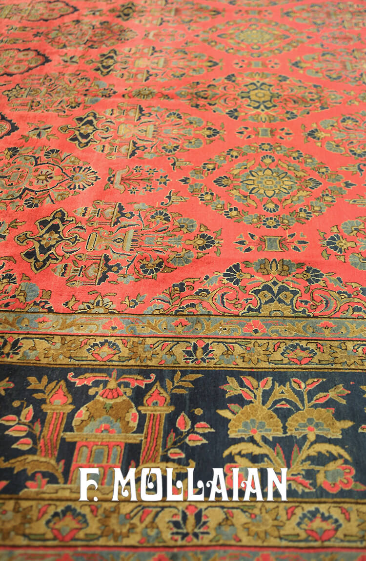 Teppich Persischer Antiker Kashan Kurk n°:71494298